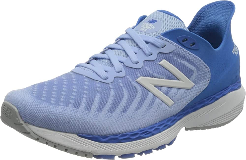 Tênis de corrida New Balance 860 v11 feminino, azul claro, tamanho 7,5 B(M) EUA