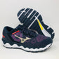 Tênis de corrida Mizuno Horizon 5 feminino, violeta/amarelo platinado, tamanho 7,5 B(M) EUA