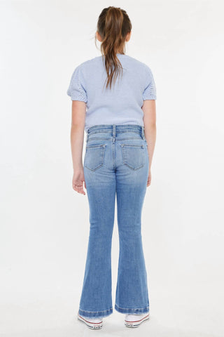 Kancan - Aster Mid Rise Flare Jeans