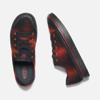 Tênis casual feminino Keen Elsa 4 vermelho xadrez/preto tamanho 10,5 B(M) EUA