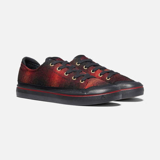 Tênis casual feminino Keen Elsa 4 vermelho xadrez/preto tamanho 10,5 B(M) EUA