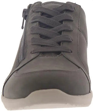 Vionic Women's Magnolia Abigail Lace Up Flats Gray Size 11 B(M) US