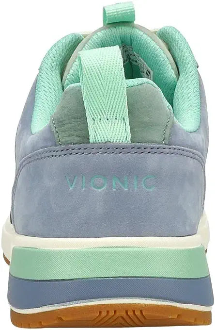 Tênis casual feminino Vionic Curran Rechelle azul tamanho 7 B(M) EUA