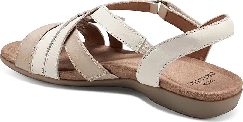 Sandália Brandi Feminina Earth Origins Creme Tamanho 8 B(M) EUA