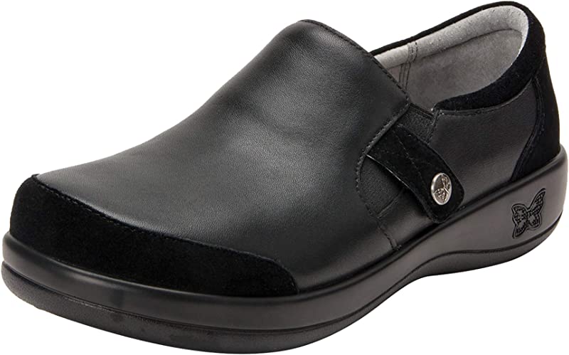 Sapatos profissionais femininos Alegria Paityn pretos tamanho 35 M UE