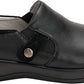 Sapatos profissionais femininos Alegria Paityn pretos tamanho 35 M UE