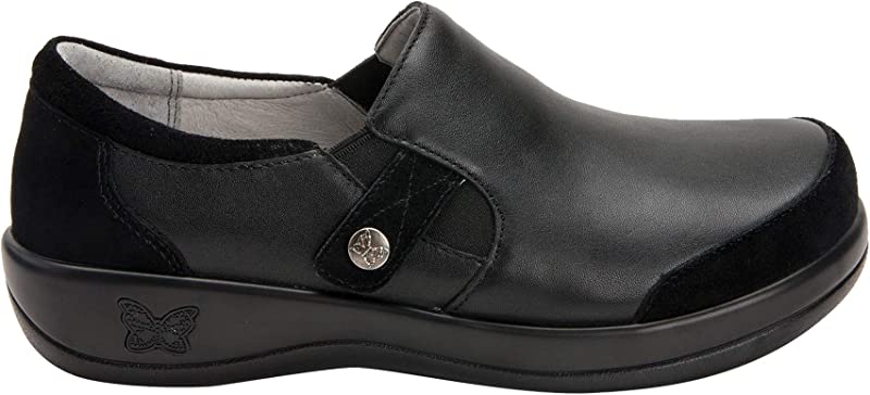 Sapatos profissionais femininos Alegria Paityn pretos tamanho 35 M UE
