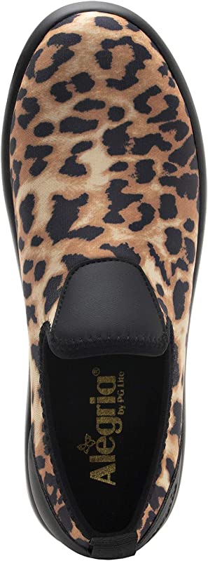 Sapatos femininos Alegria Eden Slip-On Leopardo Tamanho 36 M UE