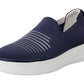 Tênis de caminhada feminino Alegria Mystiq Smart Peeps azul-marinho