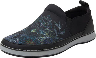 Sapatos femininos Alegria Alchemie Slip-On, pretos, tamanho 36 M, UE