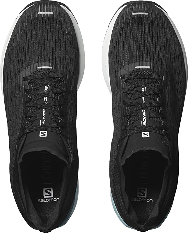 Tênis de corrida Salomon Sonic 3 Accelerate masculino, preto/branco