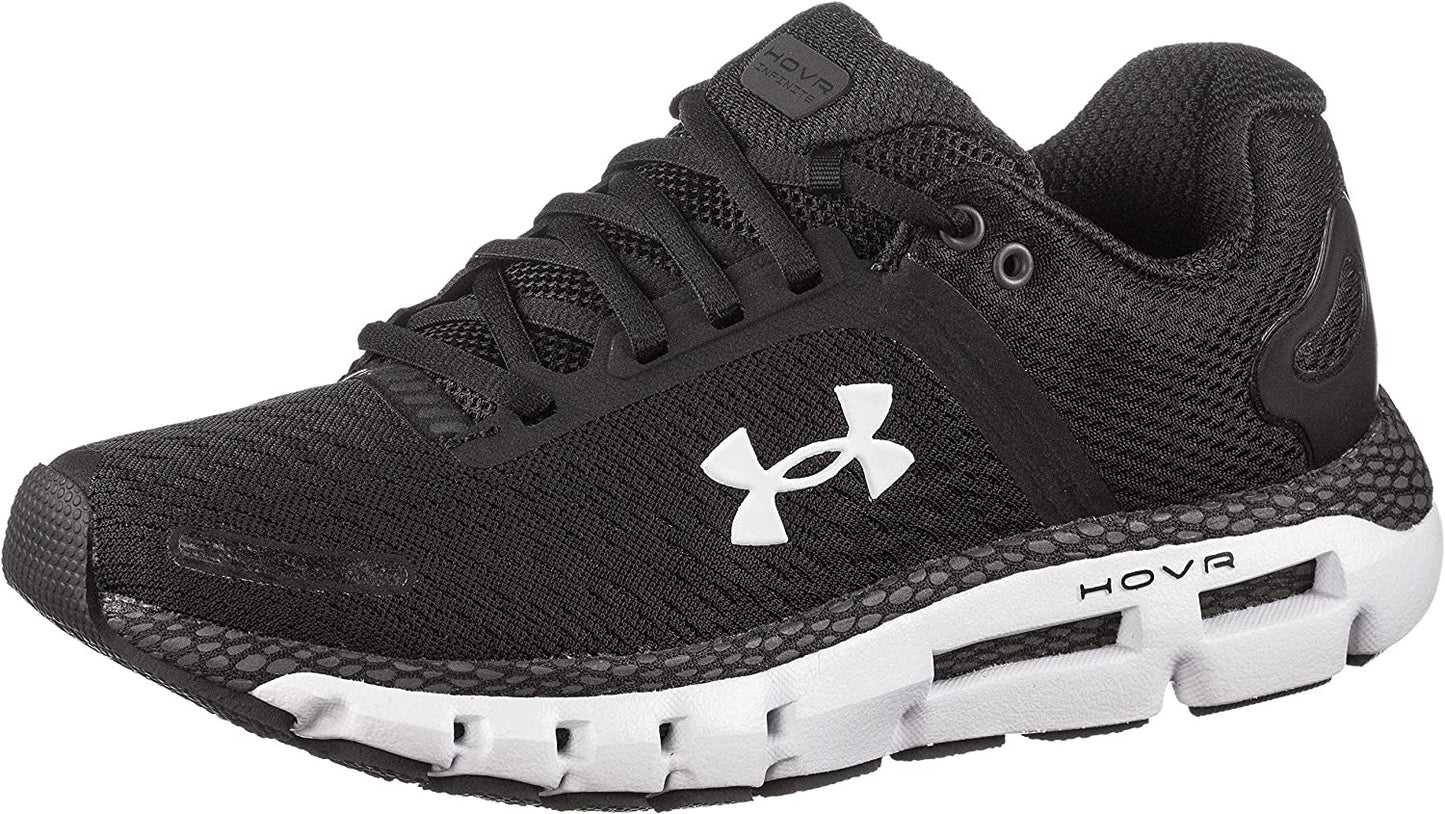 Tênis de corrida Under Armour HOVR Infinite 2 feminino, preto/branco, tamanho 10,5 B(M) EUA