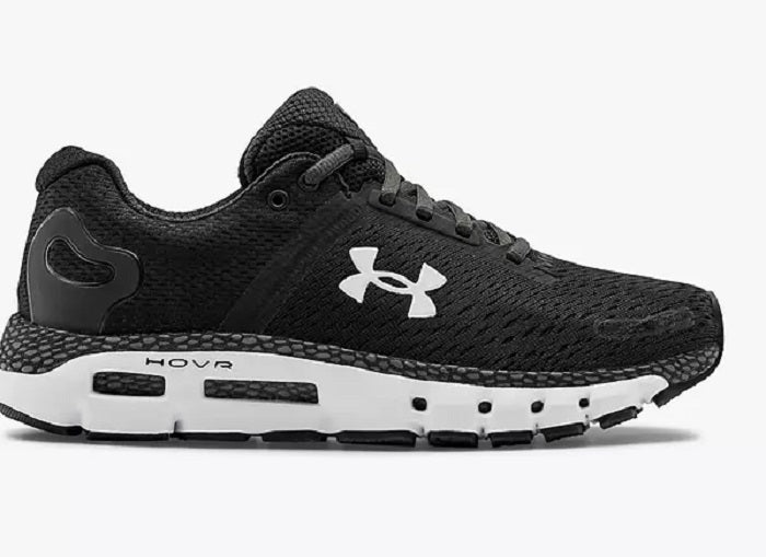 Tênis de corrida Under Armour HOVR Infinite 2 feminino, preto/branco, tamanho 10,5 B(M) EUA