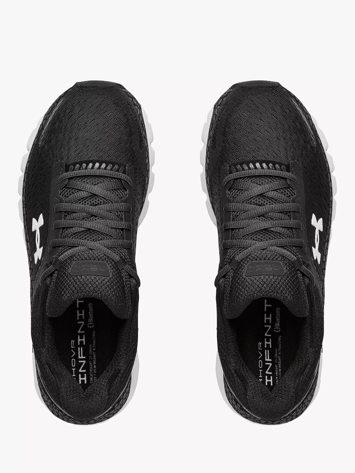 Tênis de corrida Under Armour HOVR Infinite 2 feminino, preto/branco