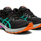 Tênis de corrida de trilha ASICS GT-2000 9 feminino, preto/jóia do Báltico