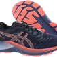 Tênis de corrida feminino ASICS Gel-Kayano Lite 2 Thunder Blue/Coral