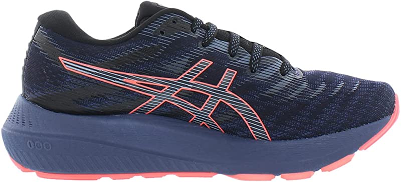 Tênis de corrida feminino ASICS Gel-Kayano Lite 2 Thunder Blue/Coral