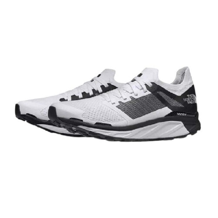Tênis de corrida masculino The North Face Flight Vectiv, branco/preto, tamanho 12,5 D (M) EUA
