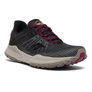 Tênis de trilha Saucony Mad River TR2 feminino, cinza/preto