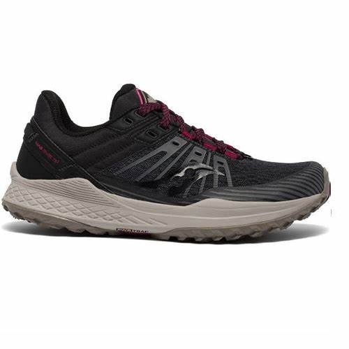 Tênis de trilha Saucony Mad River TR2 feminino, cinza/preto