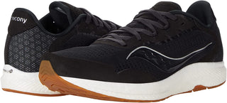 Tênis de corrida Saucony Freedom 4 feminino, preto/goma