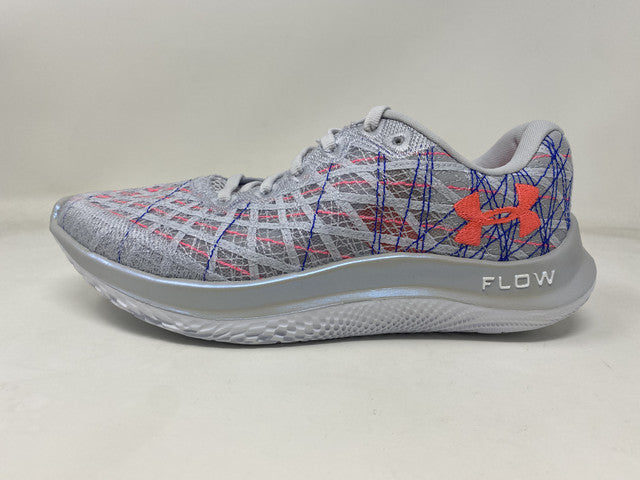 Tênis de corrida Under Armour FLOW Velociti Wind PRZM feminino, cinza