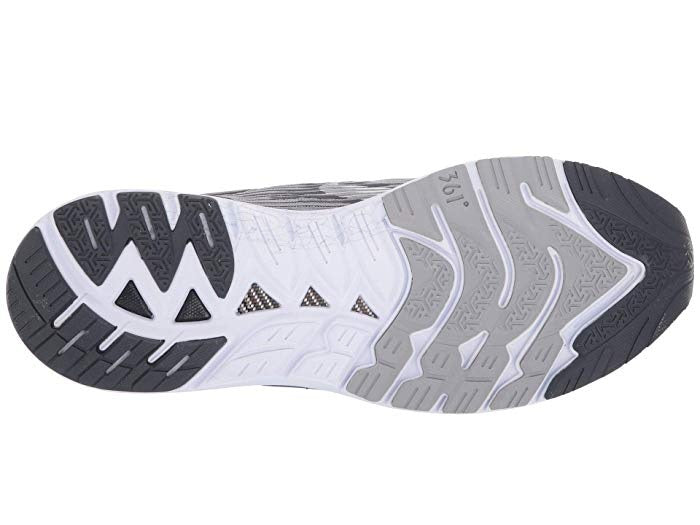 Tênis de corrida masculino 361 Degrees Sensation 4, cor granizo/ébano