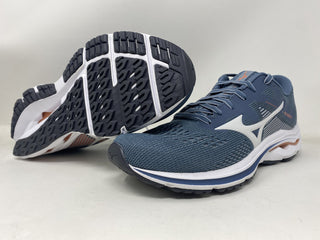 Tênis de corrida Mizuno Wave Inspire 17 feminino, azul, tamanho 12 B(M) EUA