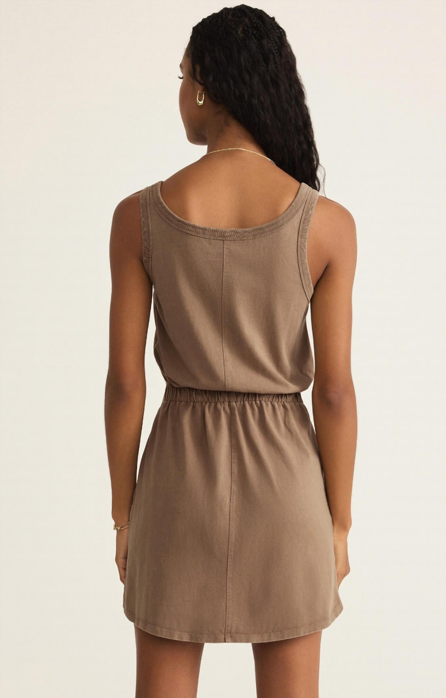 Z Supply - Keegan Knit Denim Mini Dress