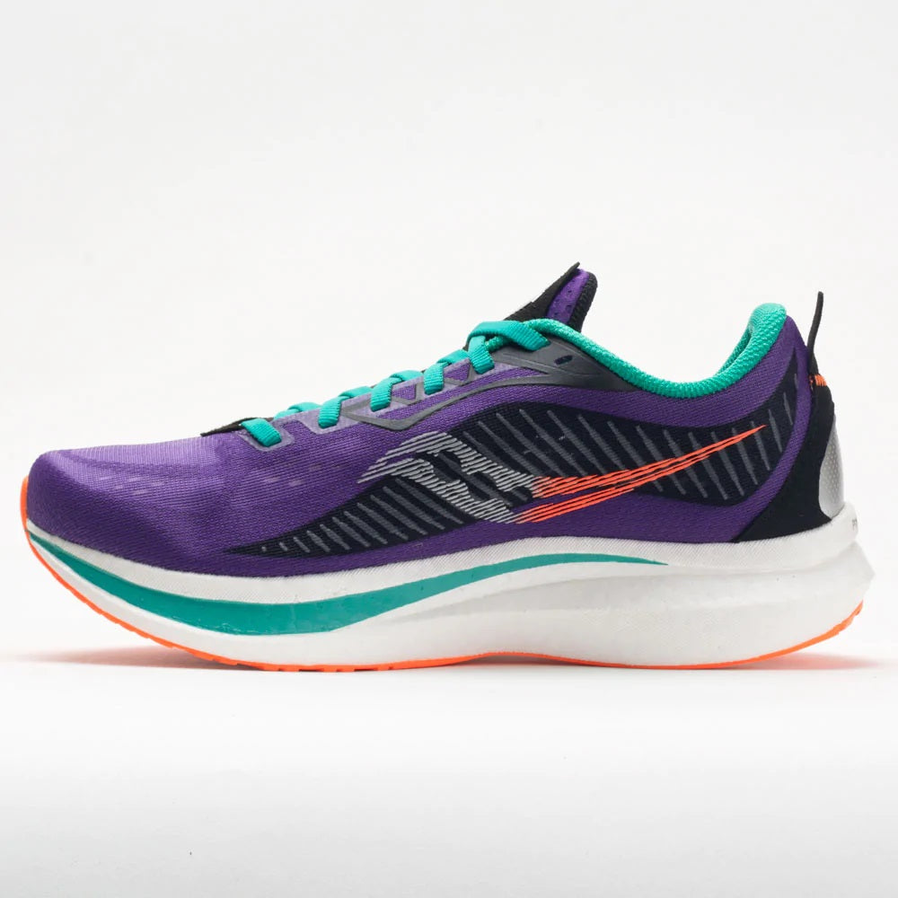 Tênis de corrida Saucony Endorphin Speed ​​2 feminino Concord/Jade