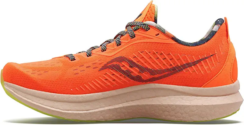 Tênis de corrida Saucony Endorphin Speed ​​2 feminino, tamanho Campfire, 10,5 B(M) EUA