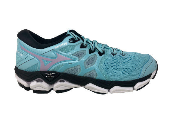 Tênis de corrida Mizuno Wave Horizon 3 feminino, azul, tamanho 6,5 B(M) EUA