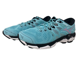 Tênis de corrida Mizuno Wave Horizon 3 feminino, azul, tamanho 6,5 B(M) EUA