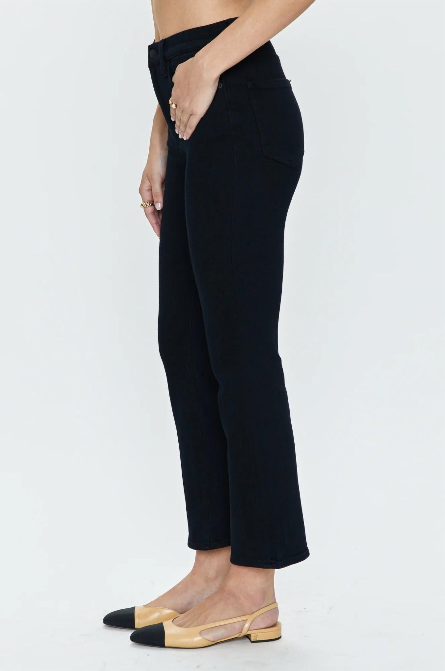 Pistola - Lennon High Rise Crop Bootcut Jeans