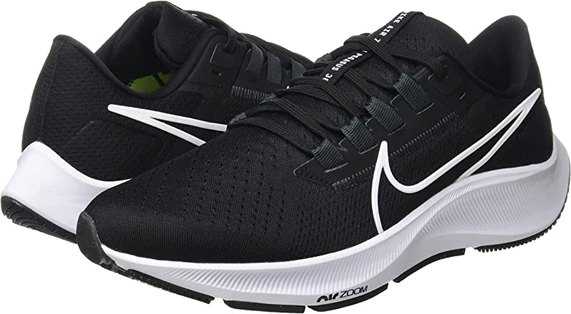 Tênis de corrida Nike Air Zoom Pegasus 38 feminino preto/branco