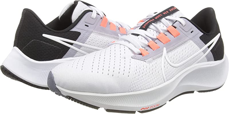 Tênis de corrida Nike Air Zoom Pegasus 38 feminino Iris Whisper/Branco