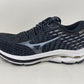 Tênis de corrida Mizuno Wave Inspire 17 feminino, preto/platina, tamanho 12 B(M) EUA