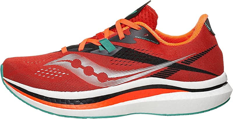 Tênis de corrida Saucony Endorphin Pro 2 masculino, preto, tamanho 9,5 D(M) EUA