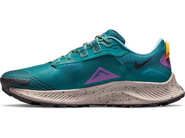 Tênis de corrida Nike Pegasus Trail 3 masculino, azul-petróleo místico/cinza