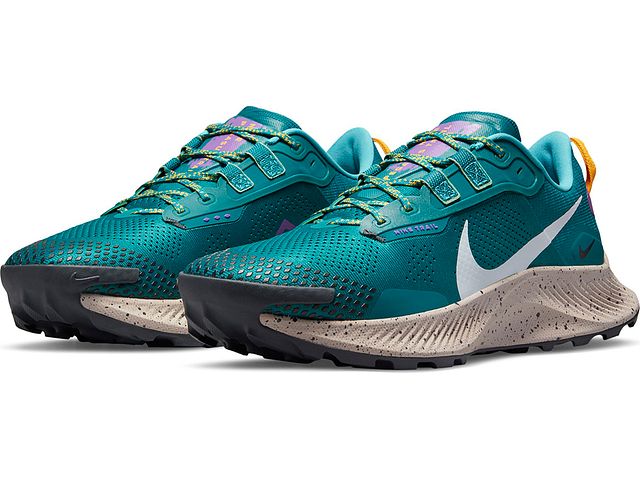 Tênis de corrida Nike Pegasus Trail 3 masculino, azul-petróleo místico/cinza