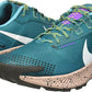 Tênis de corrida Nike Pegasus Trail 3 masculino, azul-petróleo místico/cinza