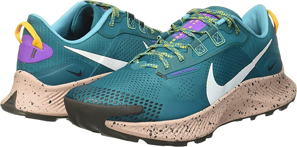 Tênis de corrida Nike Pegasus Trail 3 masculino, azul-petróleo místico/cinza