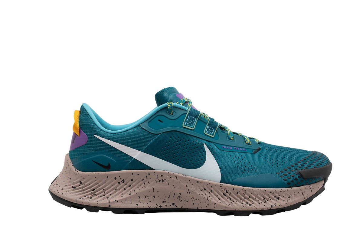 Tênis de corrida Nike Pegasus Trail 3 masculino, azul-petróleo místico/cinza