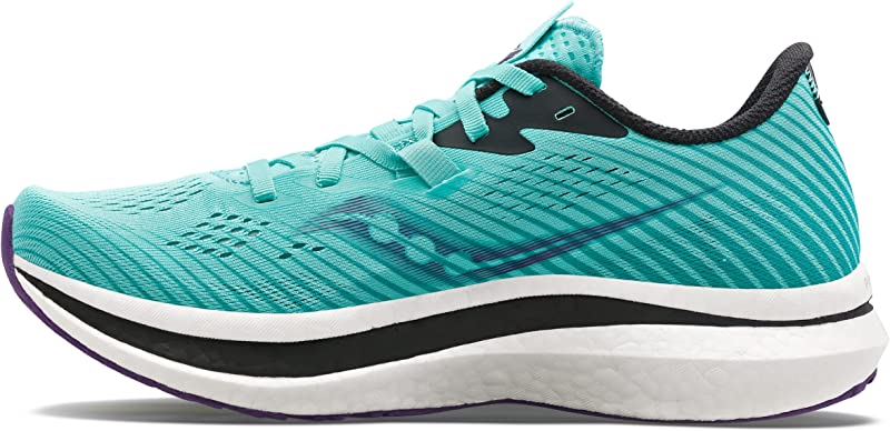 Tênis de corrida Saucony Endorphin Pro 2 feminino Cool Mint/Acid, tamanho 7 B(M) EUA