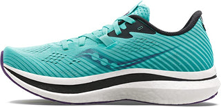 Tênis de corrida Saucony Endorphin Pro 2 feminino Cool Mint/Acid, tamanho 7 B(M) EUA