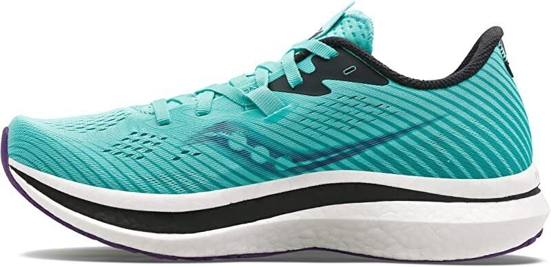 Tênis de corrida Saucony Endorphin Pro 2 feminino Cool Mint/Acid