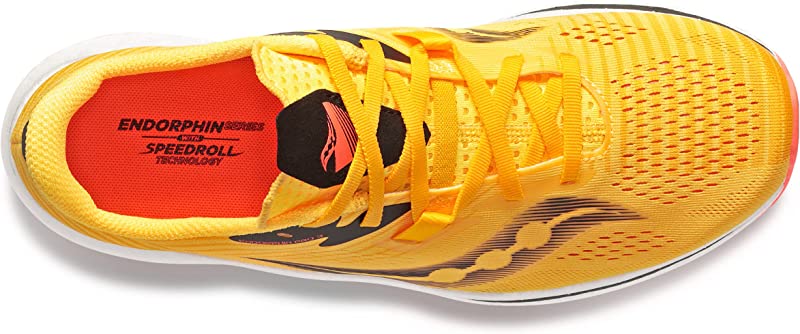 Tênis de corrida Saucony Endorphin Pro 2 masculino, vermelho, tamanho 12 D(M) EUA