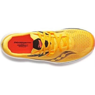 Tênis de corrida Saucony Endorphin Pro 2 masculino VIZIGLD/VIZIRED