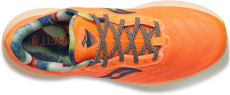 Tênis de corrida feminino Saucony Triumph 19 Campfire/Story tamanho 11,5 B(M) EUA