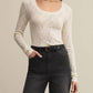 Z Supply - Tibi Lace Mesh Sweater